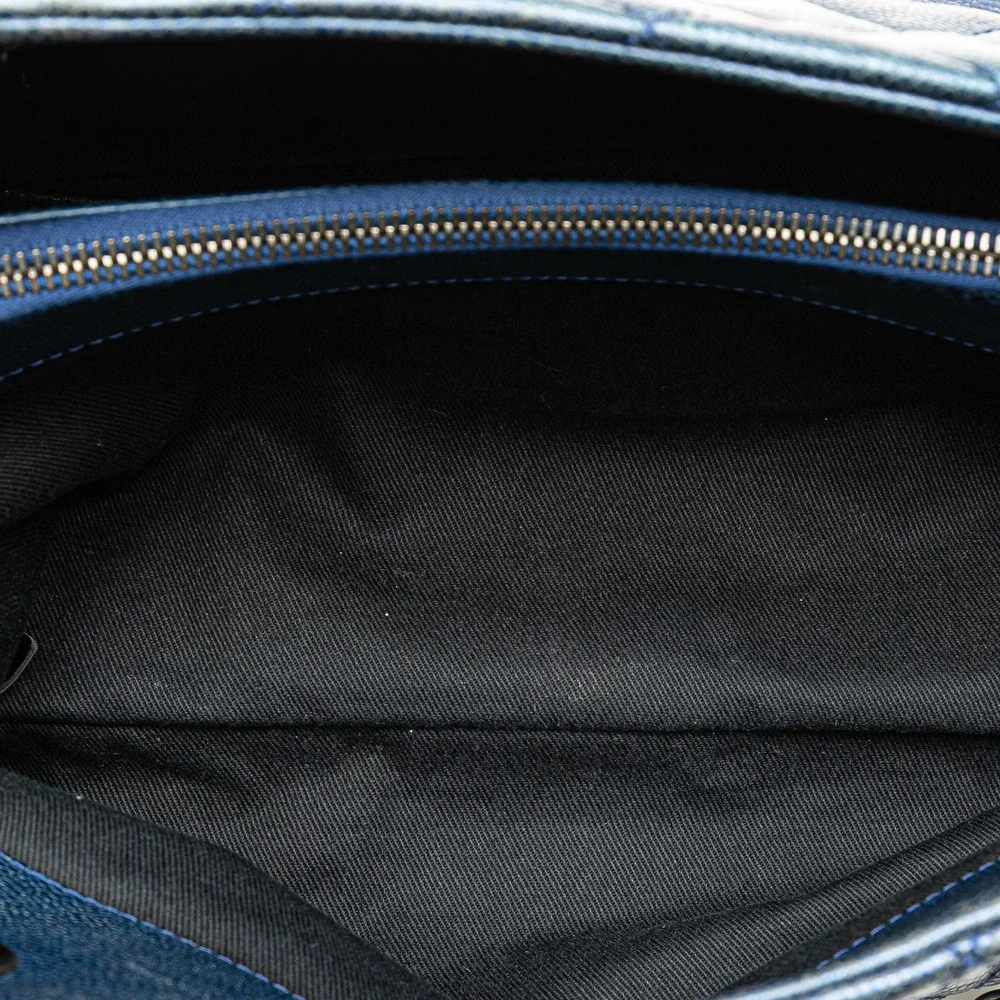 Pre-Loved Chanel Quilted Iridescent Caviar Chic Shopping Tote